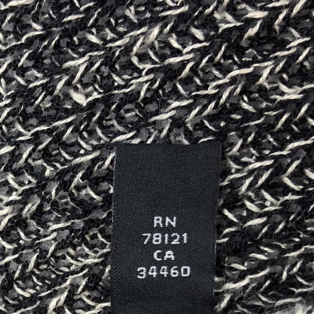 Eileen Fisher Italian Yarn Color Block Cardigan - Picture 6 of 7